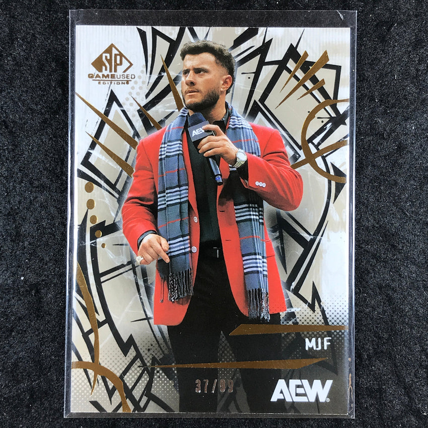 2025 AEW SP Game Used MJF Base Gold 37/99 #27