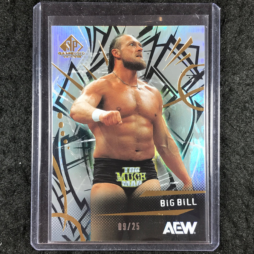 2025 AEW SP Game Used BIG BILL Base Rainbow 9/25 #13