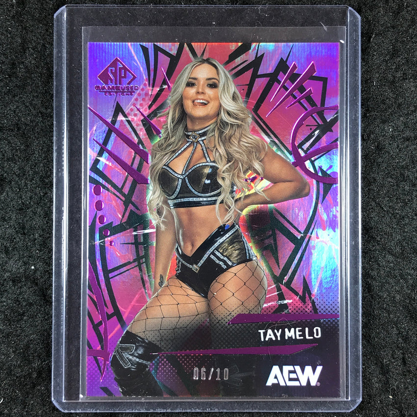 2025 AEW SP Game Used TAY MELO Base Magenta 6/10 #78