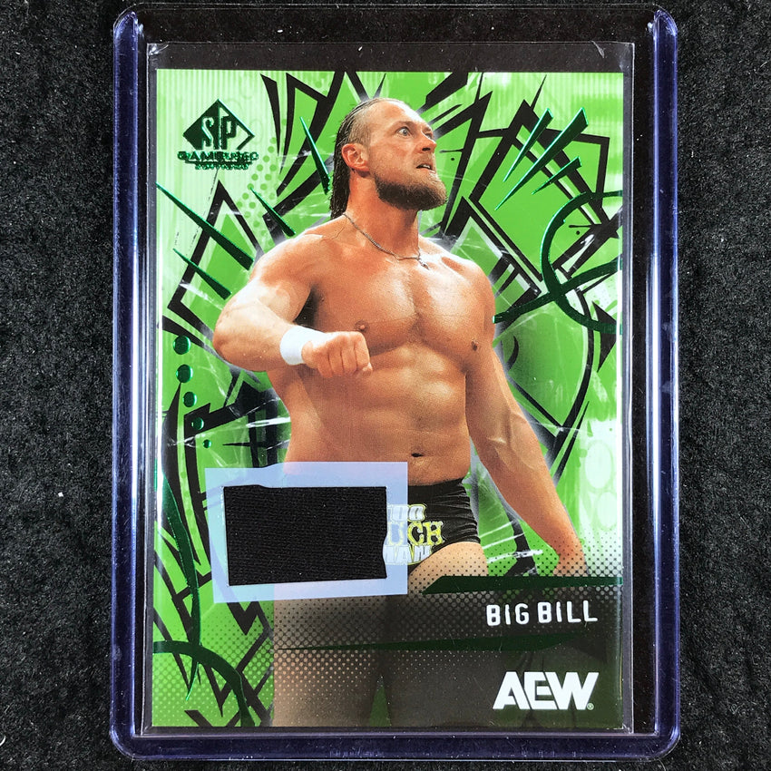 2025 AEW SP Game Used BIG BiLL Green Memorabilia Relic #13