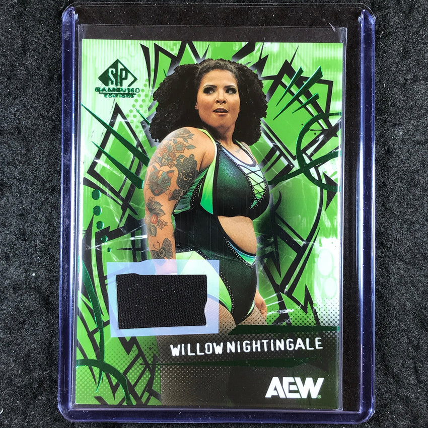 2025 AEW SP Game Used WILLOW NIGHTINGALE Green Memorabilia Relic #51