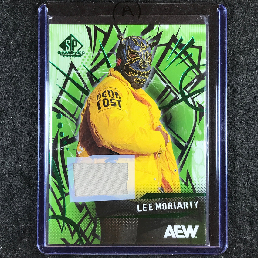 2025 AEW SP Game Used LEE MORIARTY Green Memorabilia Relic #56 (A)