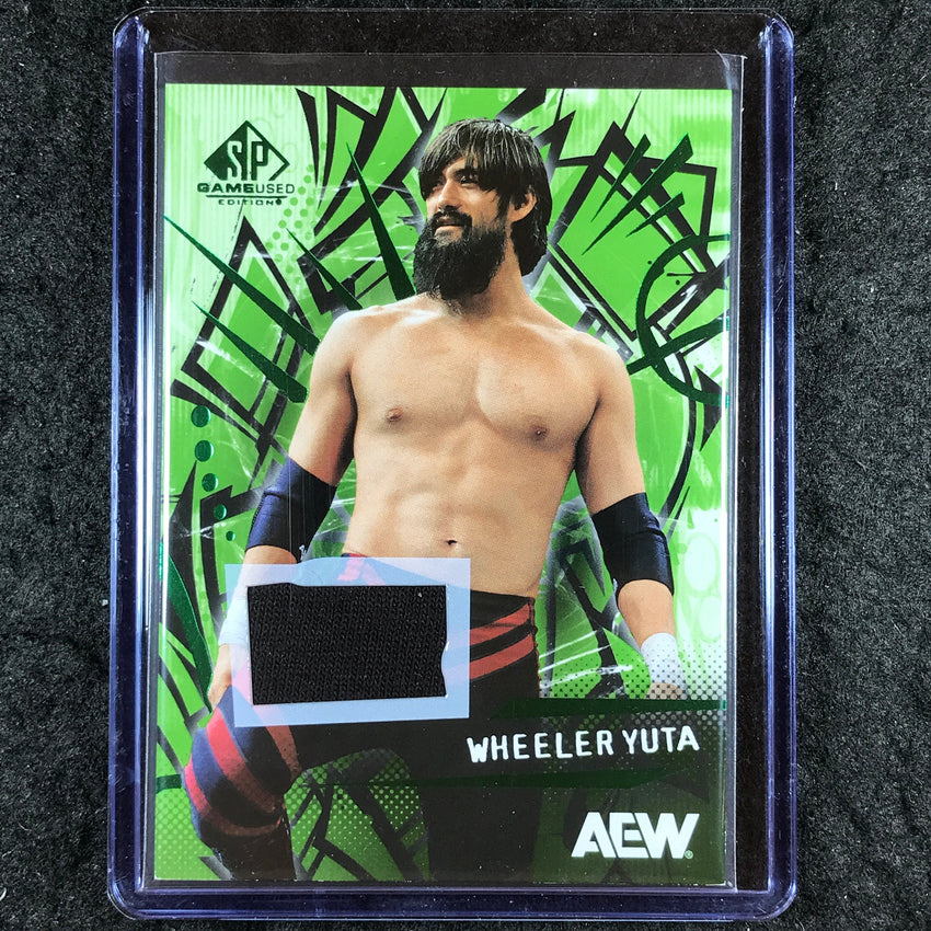 2025 AEW SP Game Used WHEELER YUTA Green Memorabilia Relic #76
