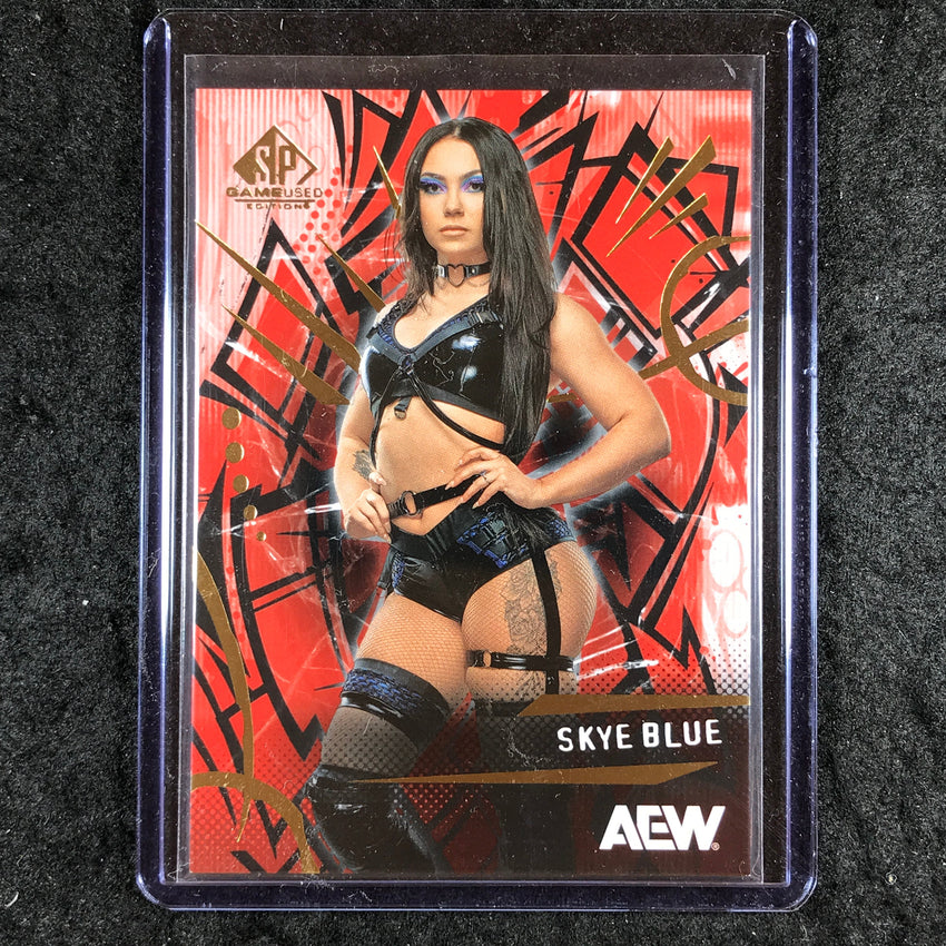 2025 AEW SP Game Used SKYE BLUE Base Red #43