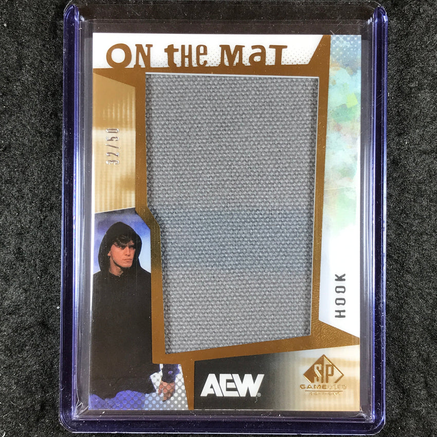 2025 AEW SP Game Used HOOK On The Mat Relics 32/50