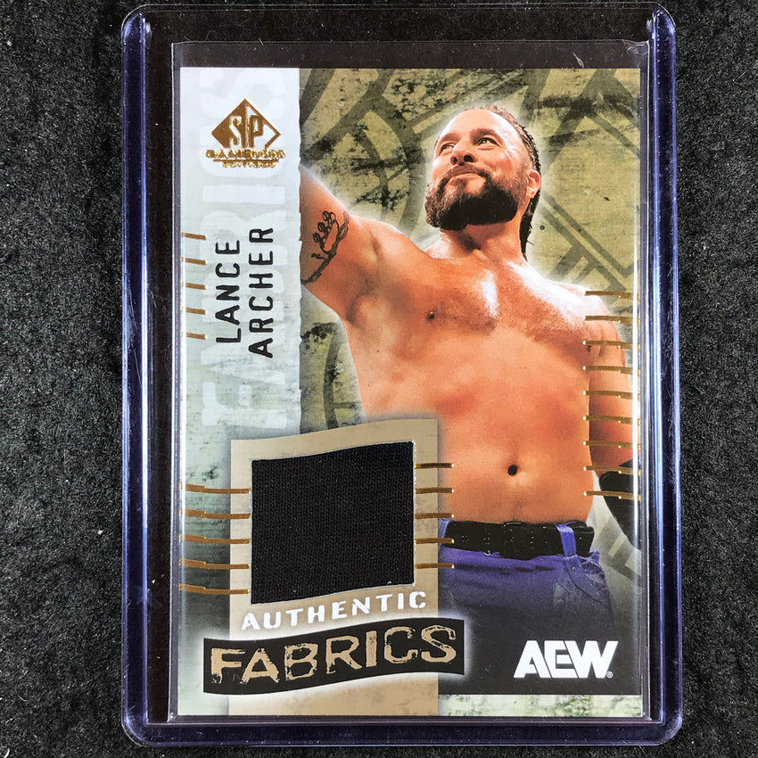 2025 AEW SP Game Used LANCE ARCHER Authentic Fabrics Relic #LA