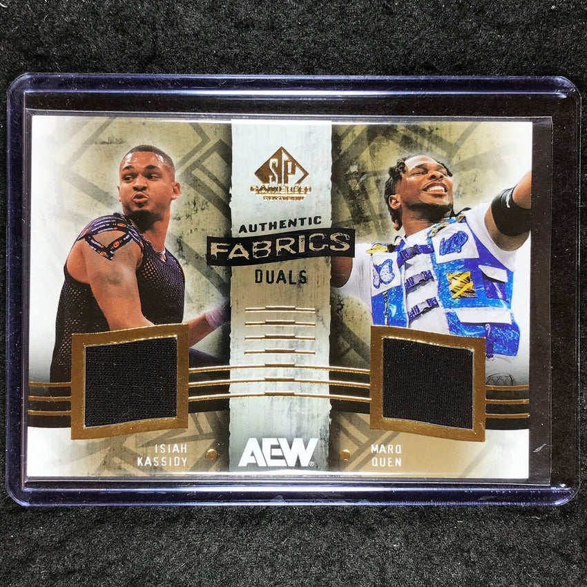 2025 AEW SP Game Used ISIAH KASSIDY MARQ QUEN Authentic Fabrics Duals Relic #KQ