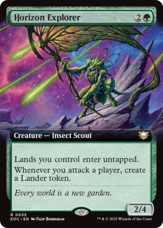 EXTENDED Horizon Explorer - #035 - Rare - Edge of Eternities Commander