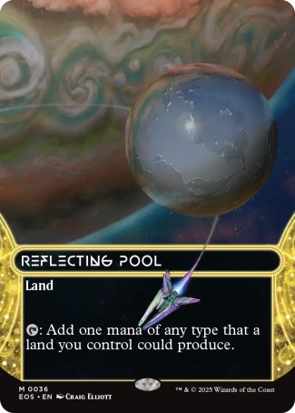 BORDERLESS Reflecting Pool - #036 - Mythic - Edge of Eternities: Stellar Sights