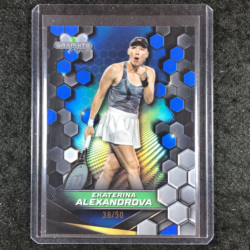 2024 Topps Graphite Tennis EKATERINA ALEXANDROVA Base Blue 38/50 #67