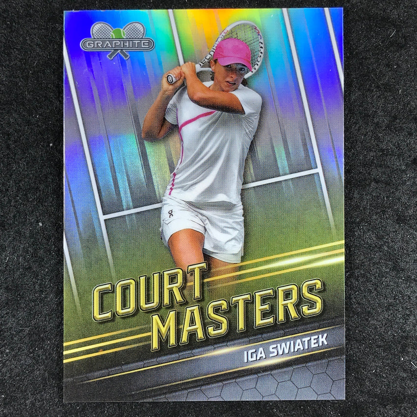 2024 Topps Graphite Tennis IGA SWIATEK Court Masters Refractor #IS