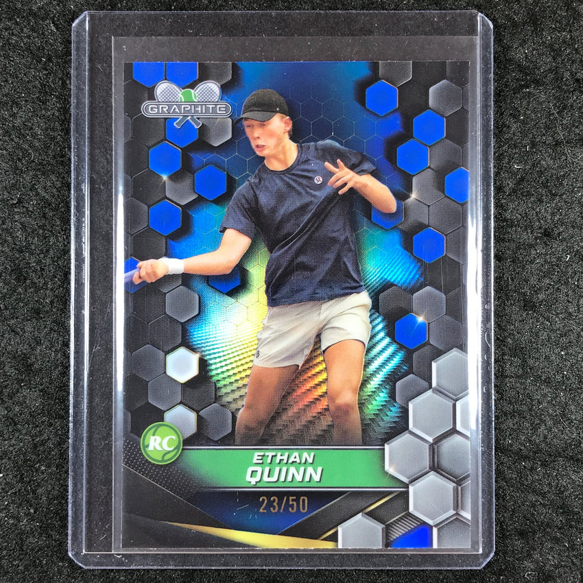 2024 Topps Graphite Tennis ETHAN QUINN Rookie Base Blue 23/50 #114