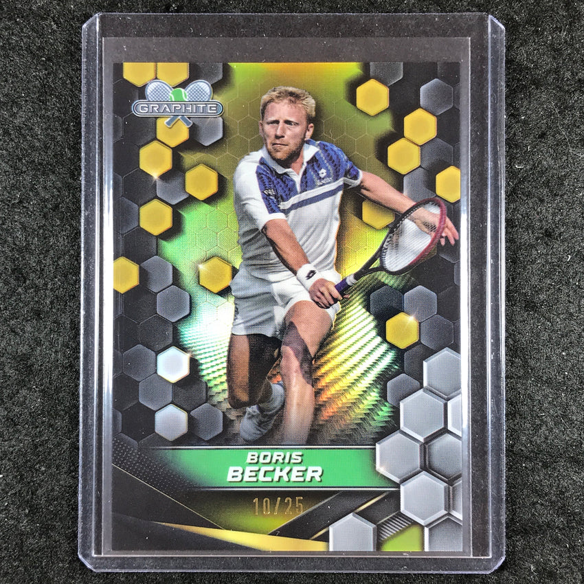 2024 Topps Graphite Tennis BORIS BECKER Base Gold 10/25 #26