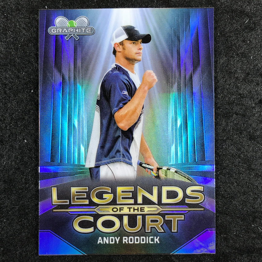 2024 Topps Graphite Tennis ANDY RODDICK Legends of the Court Refractor #AR