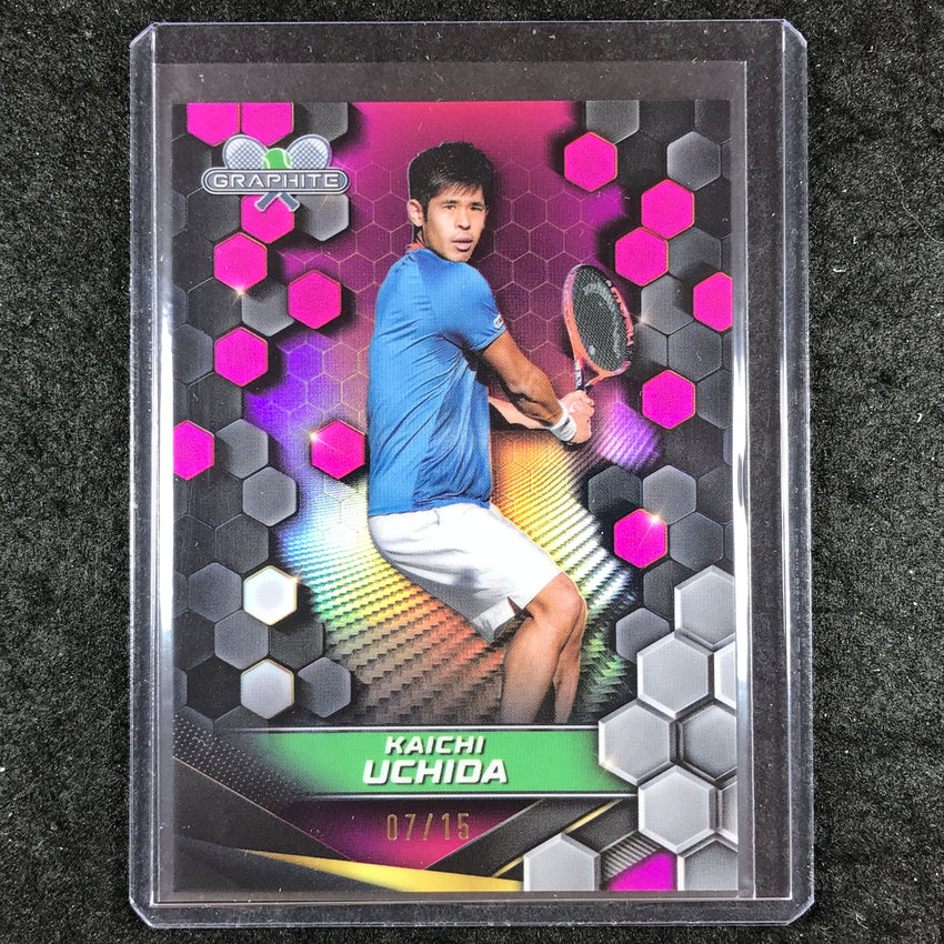 2024 Topps Graphite Tennis KAICHI UCHIDA Base Pink 7/15 #2