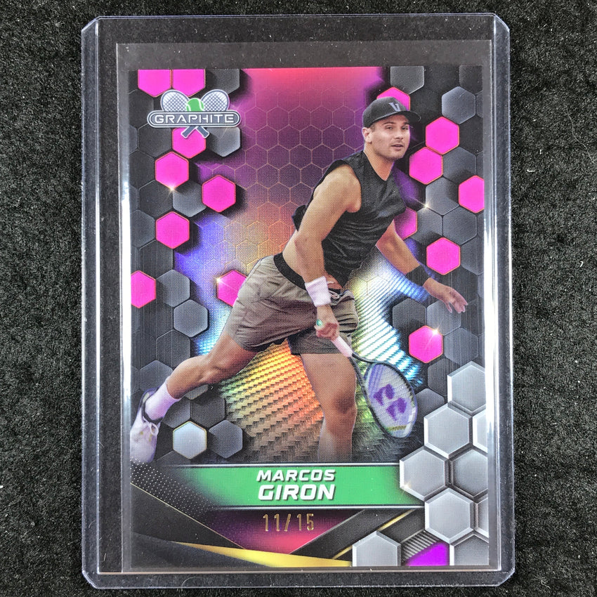 2024 Topps Graphite Tennis MARCOS GIRON Base Pink 11/15 #158