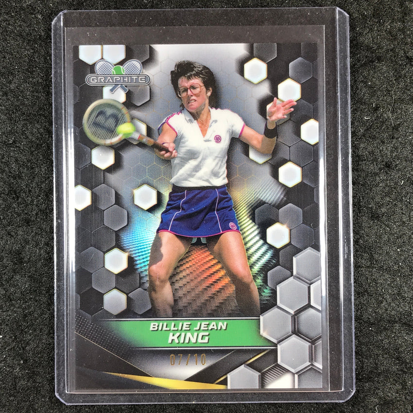 2024 Topps Graphite Tennis BILLIE JEAN KING Base White 7/10 #84