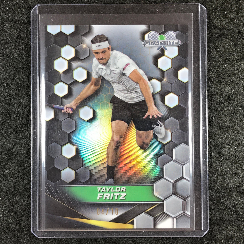 2024 Topps Graphite Tennis TAYLOR FRITZ Base White 4/10 #144