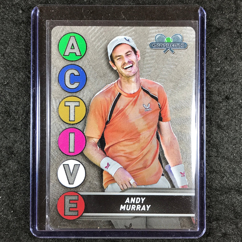 2024 Topps Graphite Tennis ANDY MURRAY Active Metal Card Base #3