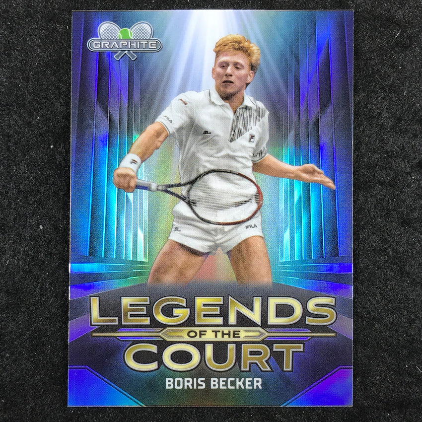 2024 Topps Graphite Tennis BORIS BECKER Legends of the Court Refractor #BB