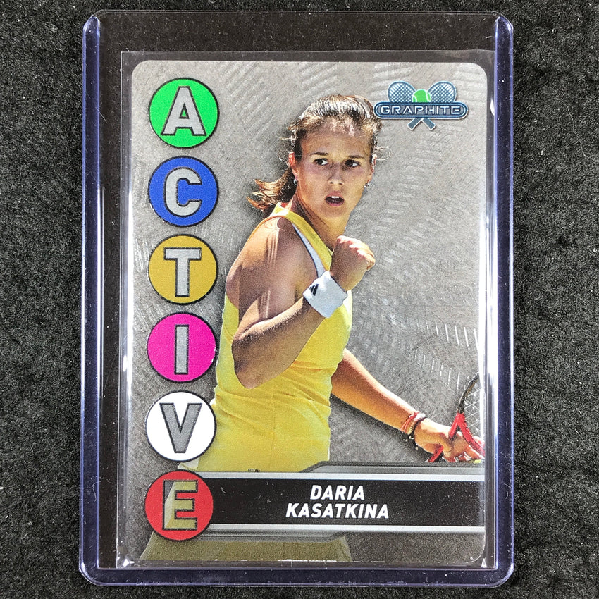 2024 Topps Graphite Tennis DARIA KASATKINA Active Metal Card Base #11