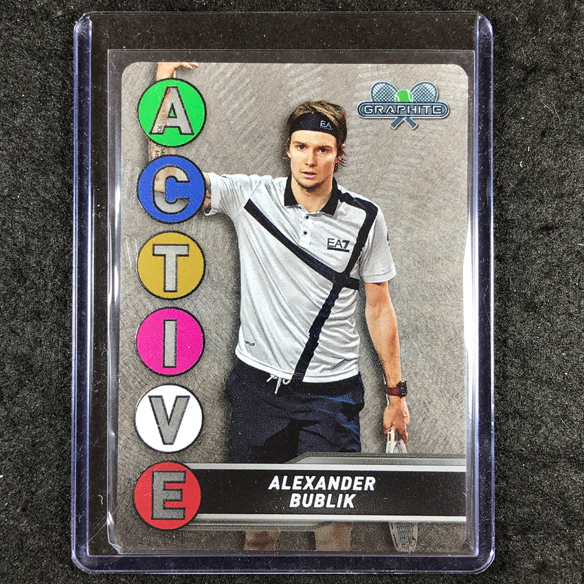 2024 Topps Graphite Tennis ALEXANDER BUBLIK Active Metal Card Base #48