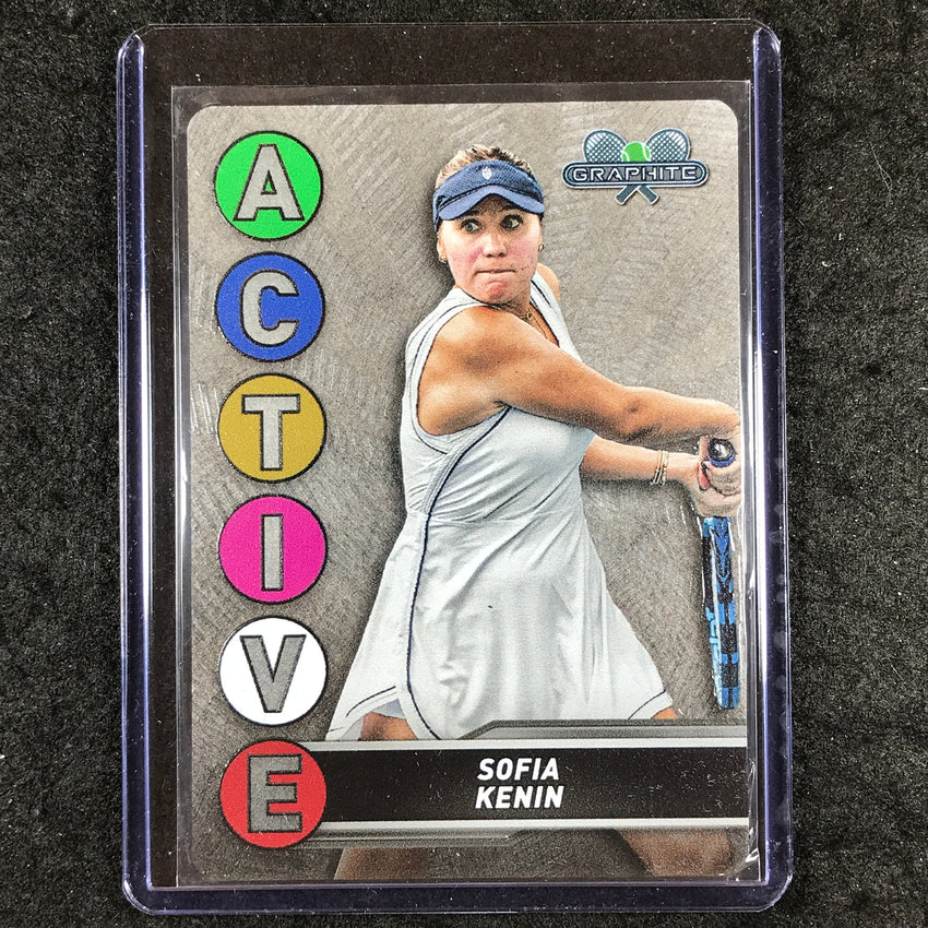 2024 Topps Graphite Tennis SOFIA KENIN Active Metal Card Base #57
