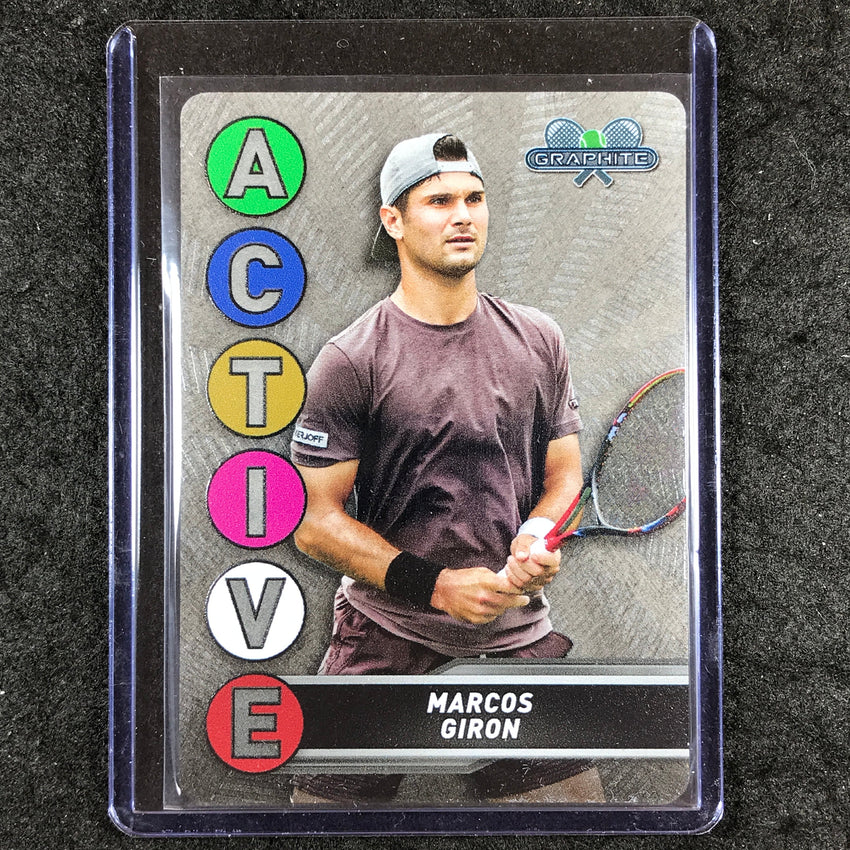 2024 Topps Graphite Tennis MARCOS GIRON Active Metal Card Base #73