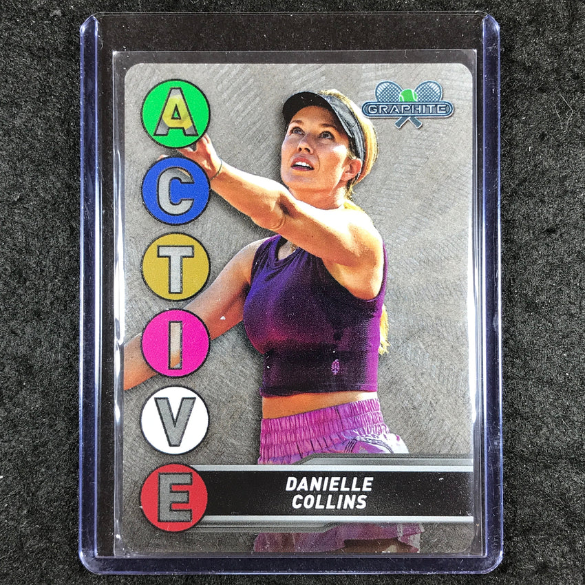 2024 Topps Graphite Tennis DANIELLE COLLINS Active Metal Card Base #83