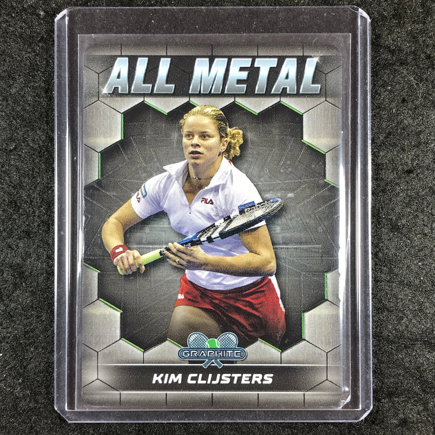 2024 Topps Graphite Tennis KIM CLIJSTERS All Metal Card Base #9