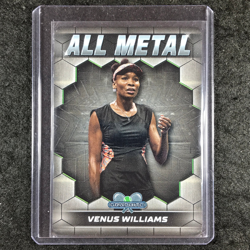 2024 Topps Graphite Tennis VENUS WILLIAMS All Metal Card Base #13
