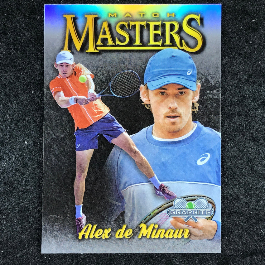 2024 Topps Graphite Tennis ALEX DE MINAUR Match Masters Refractor #AD