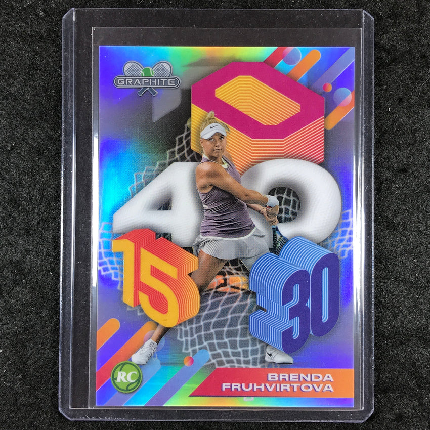 2024 Topps Graphite Tennis BRENDA FRUHVIRTOVA Rookie Scoring Sensations SSP #BF