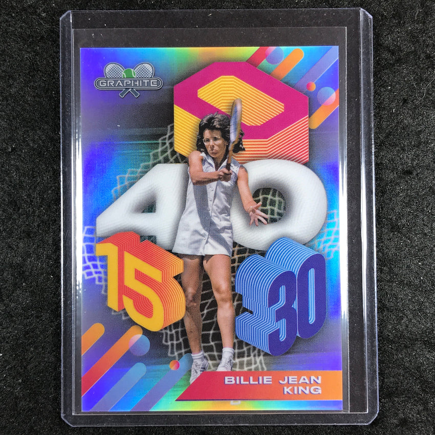 2024 Topps Graphite Tennis BILLY JEAN KING Scoring Sensations SSP #BK