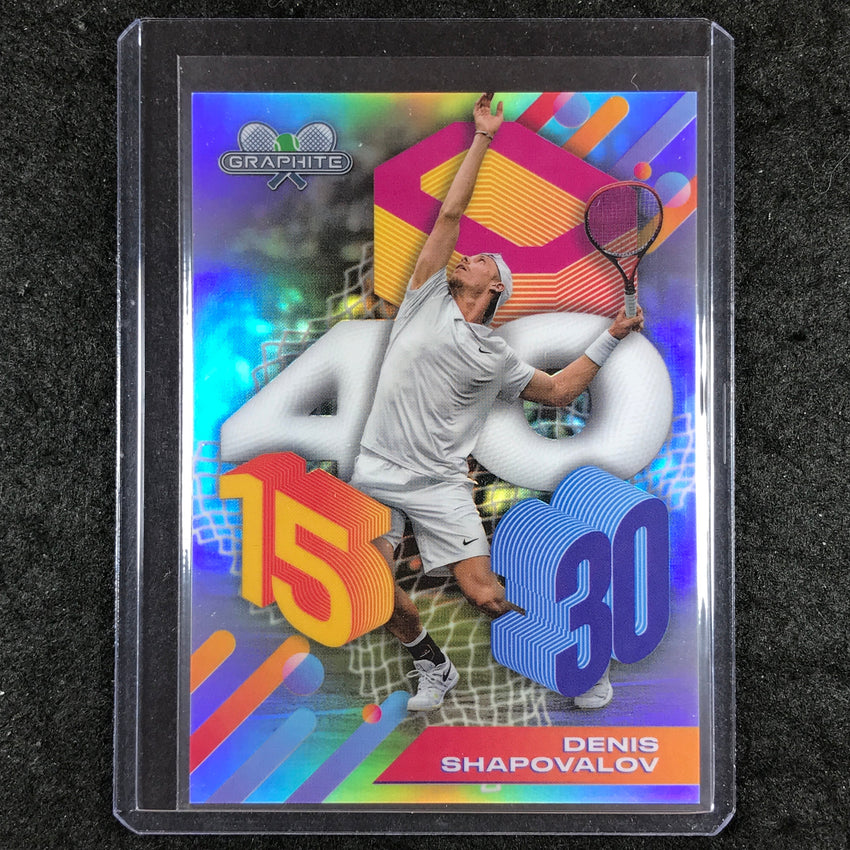 2024 Topps Graphite Tennis DENIS SHAPOVALOV Scoring Sensations SSP #DV