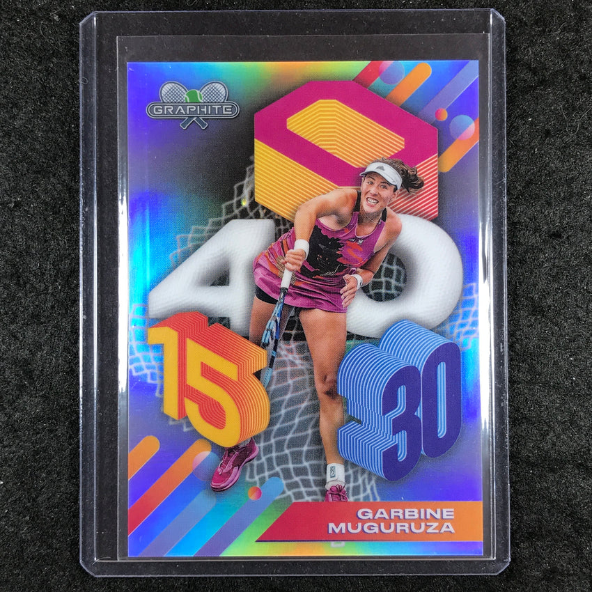 2024 Topps Graphite Tennis GARBINE MUGURUZA Scoring Sensations SSP #GM