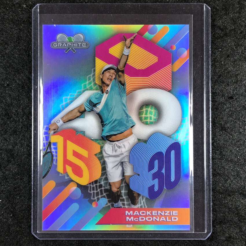 2024 Topps Graphite Tennis MACKENZIE MCDONALD Scoring Sensations SSP #MM