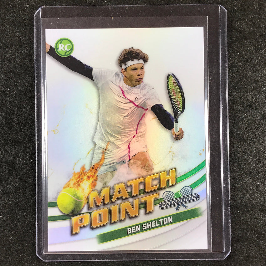 2024 Topps Graphite Tennis BEN SHELTON Rookie Match Point SSP #BSN