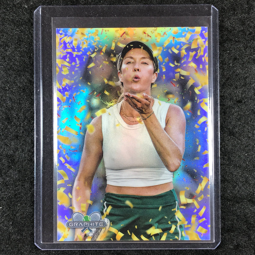 2024 Topps Graphite Tennis DANIELLE COLLINS Confetti SSP #DC