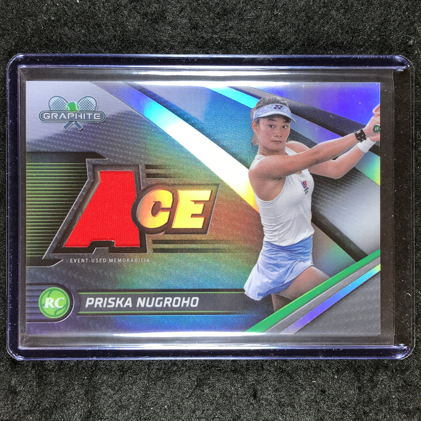 2024 Topps Graphite Tennis PRISKA NUGROHO Rookie Ace Relic Refractor #PNO