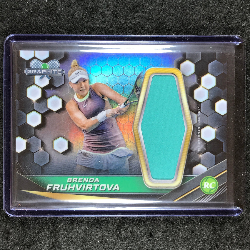 2024 Topps Graphite Tennis BRENDA FRUHVIRTOVA Rookie Graphite Relics #BFA