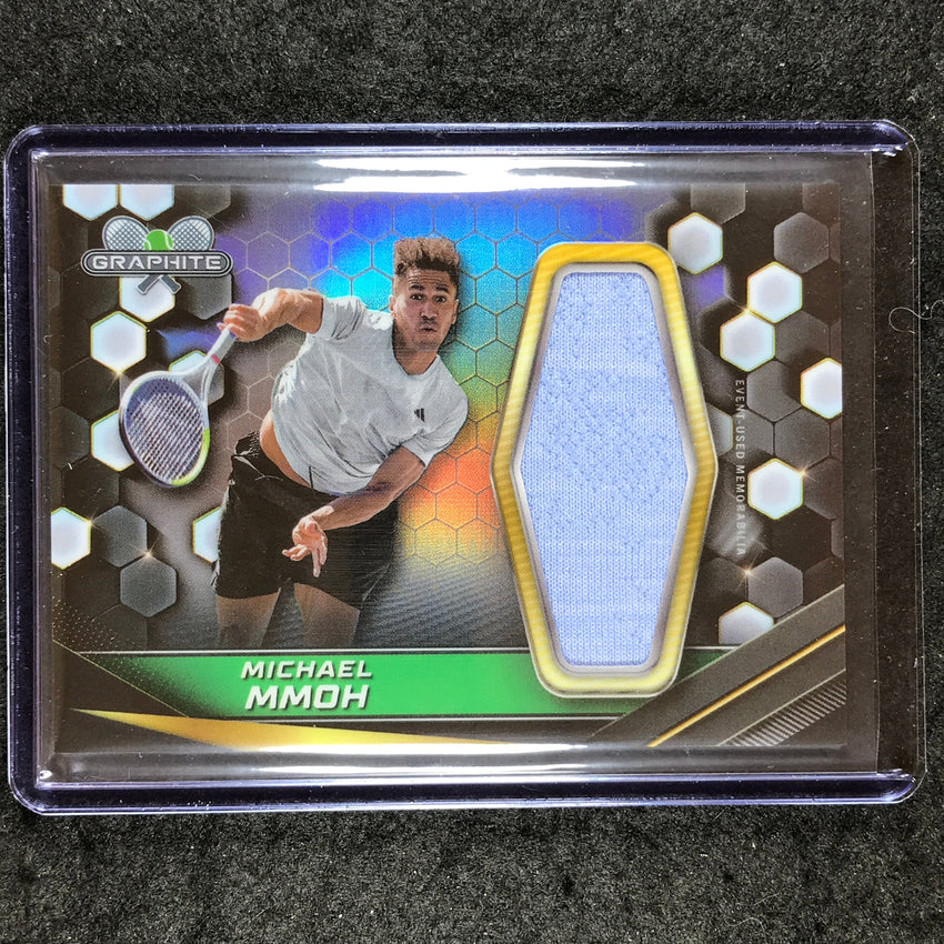 2024 Topps Graphite Tennis MICHAEL MMOH Graphite Relics Refractor #MMH