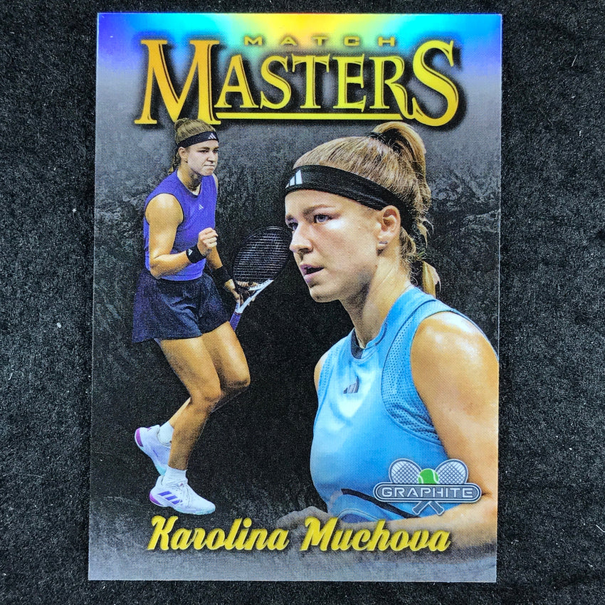2024 Topps Graphite Tennis KAROLINA MUCHOVA Match Masters Refractor #KM