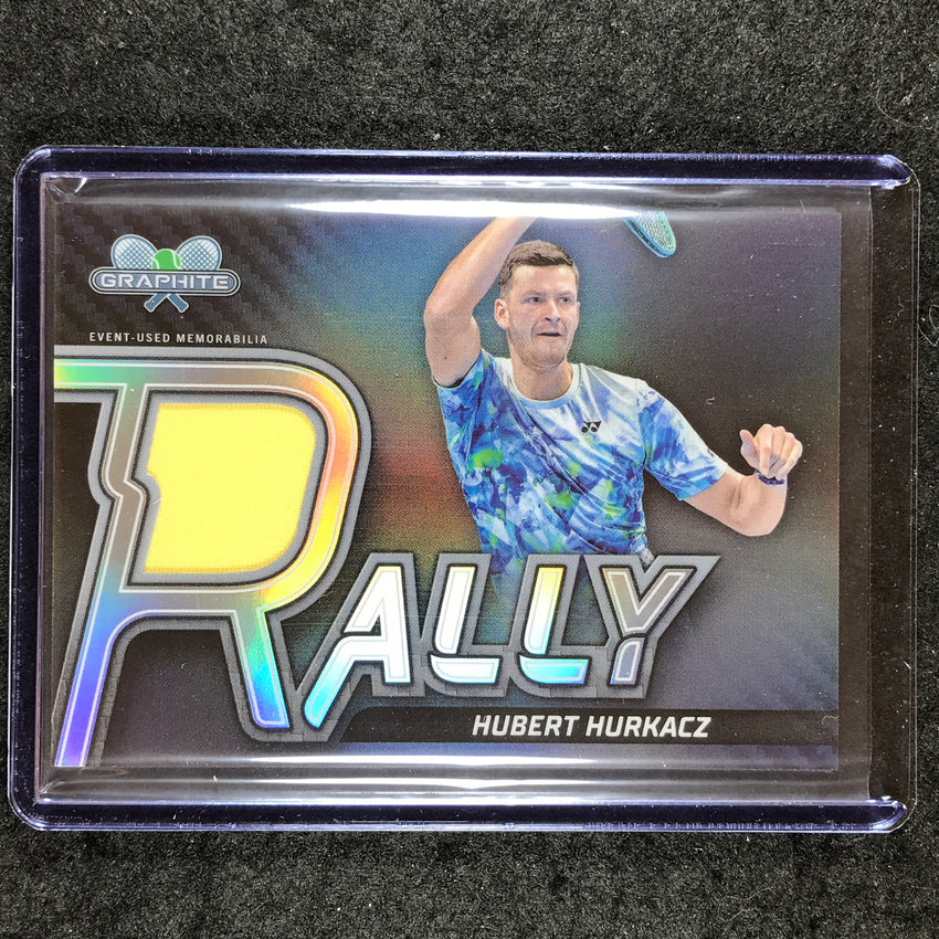 2024 Topps Graphite Tennis HUBERT HURKACZ Rally Relics Refractor #HHZ