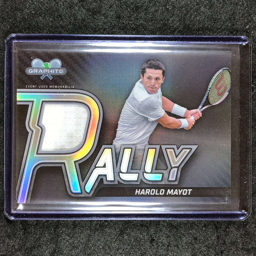 2024 Topps Graphite Tennis HAROLD MAYOT Rally Relics Refractor #HMT