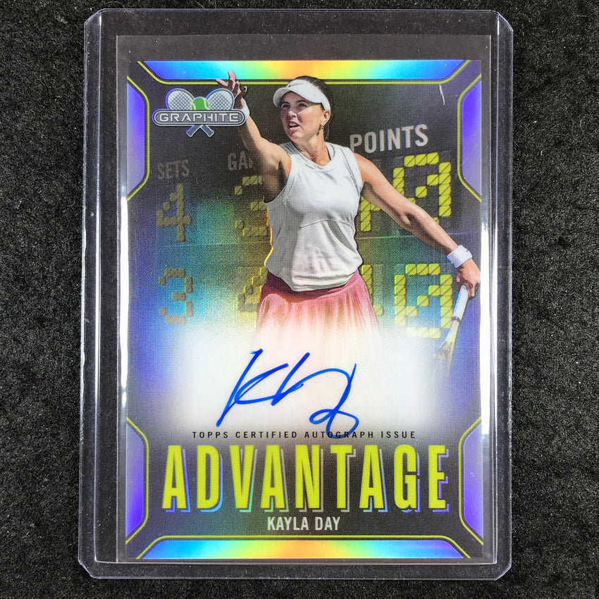 2024 Topps Graphite Tennis KAYLA DAY Advantage Auto Refractor #KD