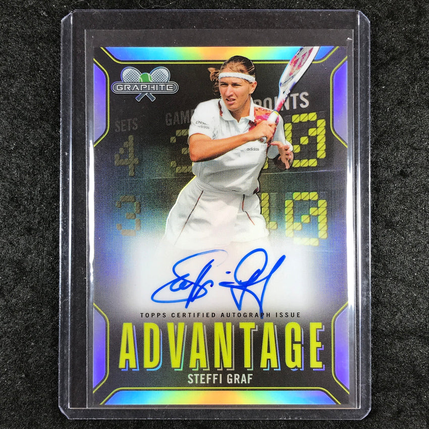 2024 Topps Graphite Tennis STEFFI GRAF Advantage Auto Refractor #SG