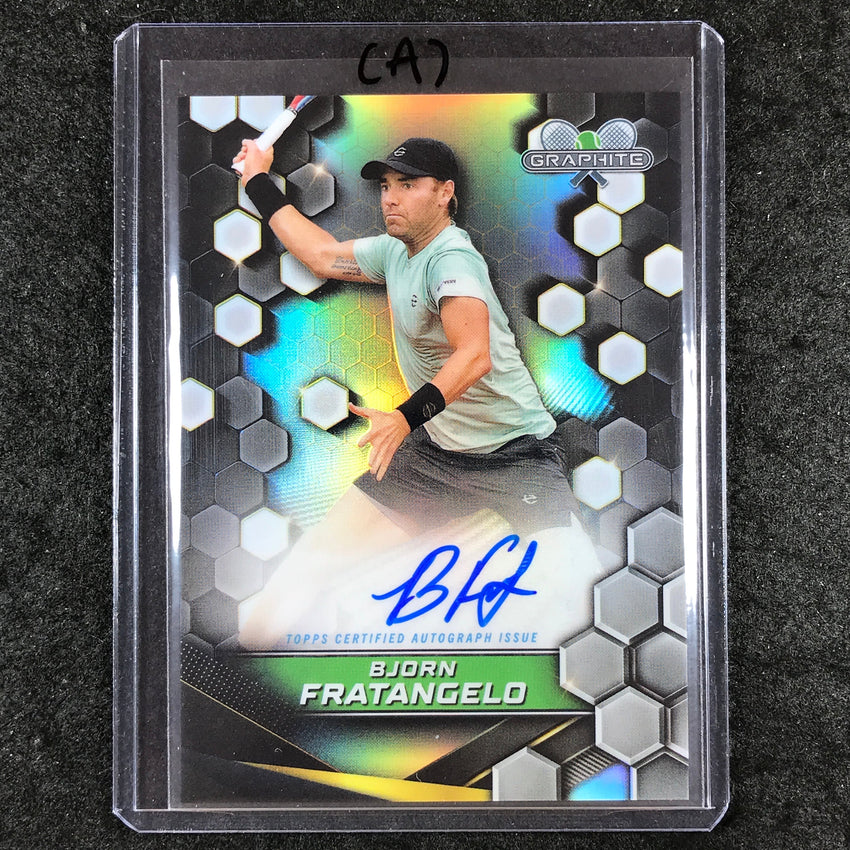 2024 Topps Graphite Tennis BJORN FRATANGELO Graphite Auto Refractor #BFO (A)