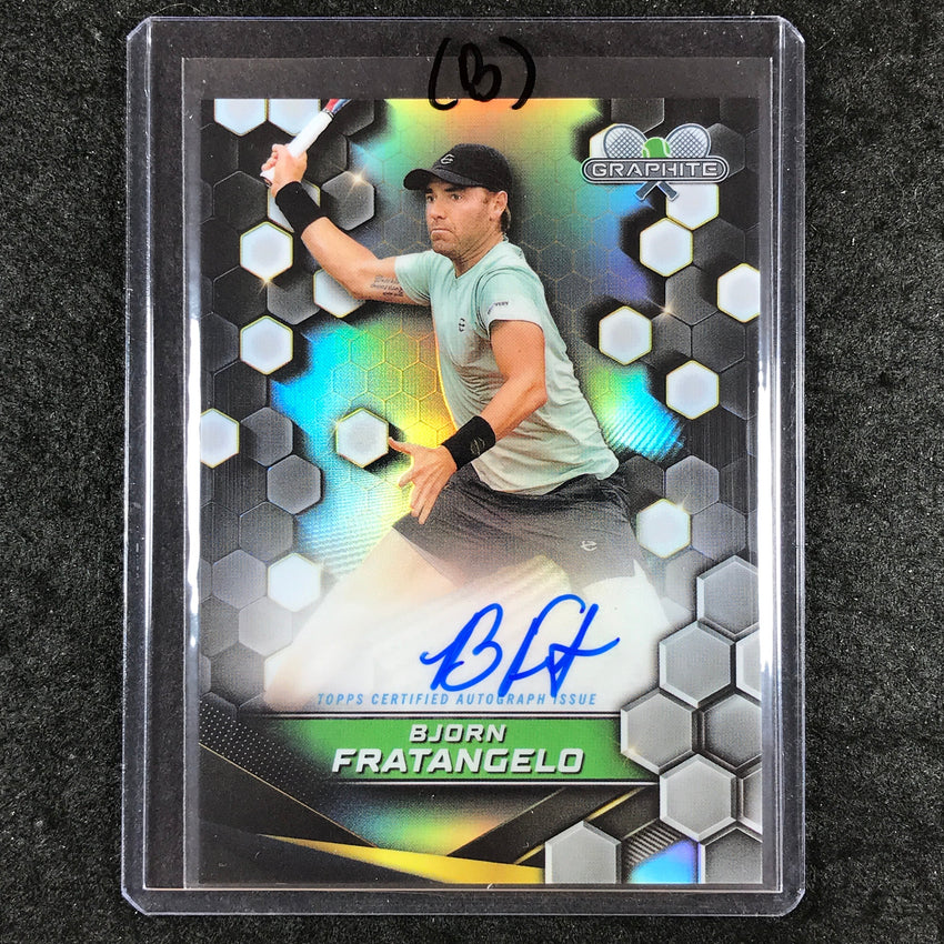 2024 Topps Graphite Tennis BJORN FRATANGELO Graphite Auto Refractor #BFO (B)