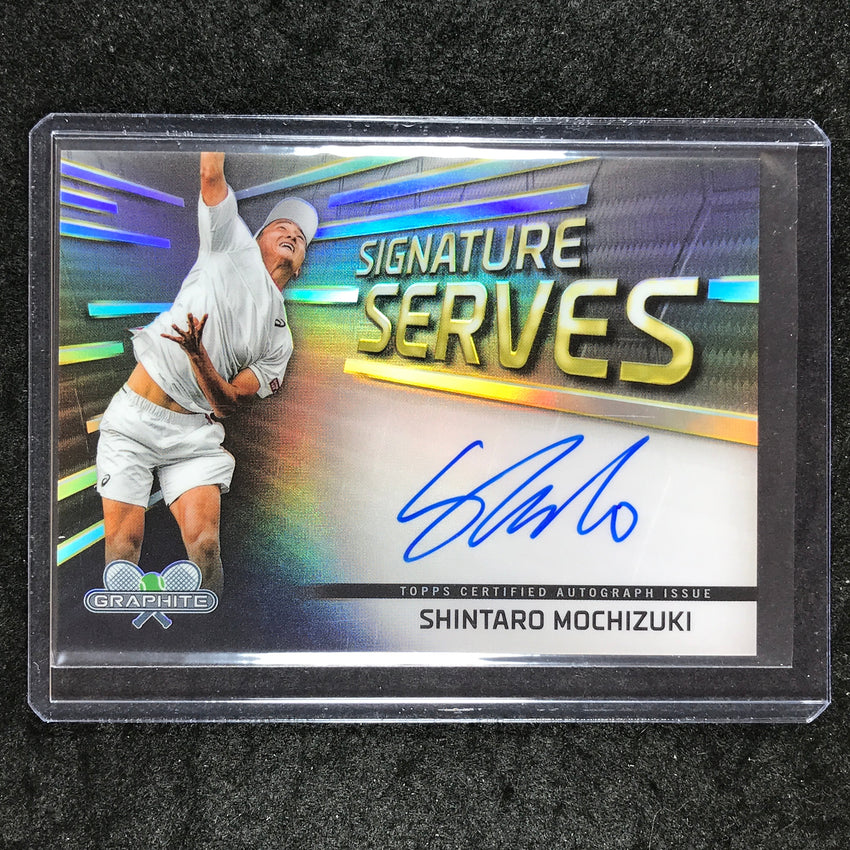 2024 Topps Graphite Tennis SHINTARO MOCHIZUKI Signature Serves Auto #SM